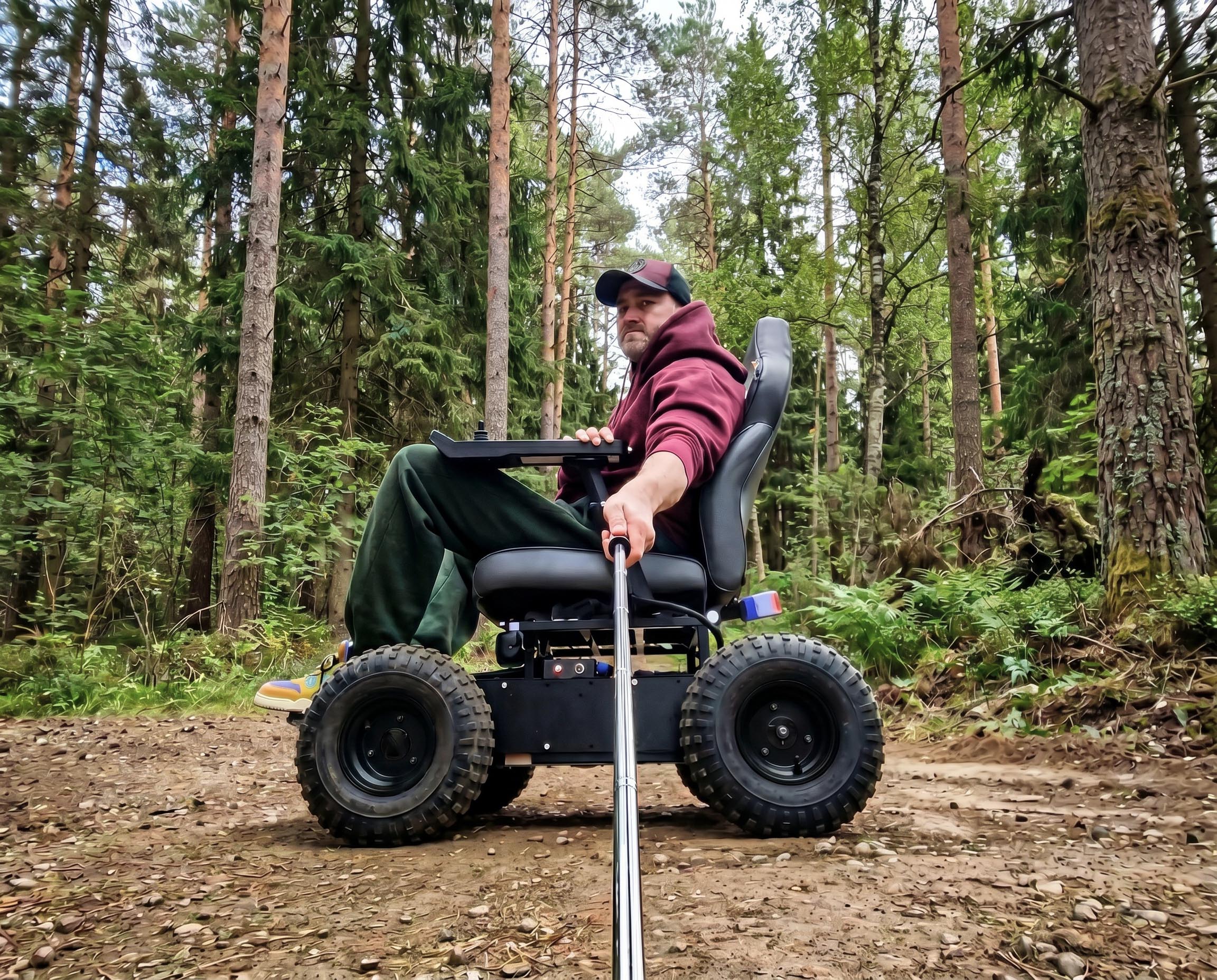 Вездеход для инвалида 4WD Вездеход для инвалида 4WD