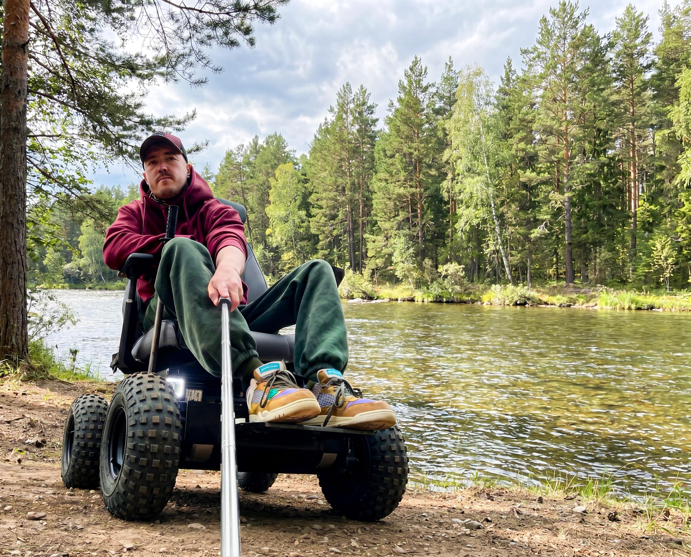 Вездеход для инвалида 4WD Вездеход для инвалида 4WD